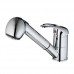 XiYunHan Stainless Steel Single Handle Pull Down Kitchen Faucet Pull Out Kitchen Faucets - B07FDV655T